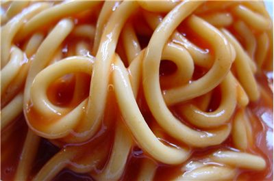 Pasta Spaghetti with Sauce Tomato